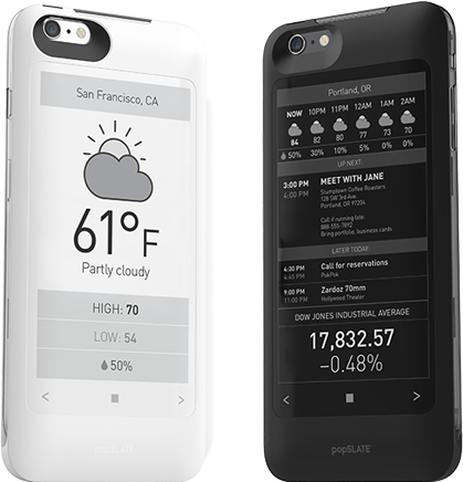 popSLATE 2 hardware and app