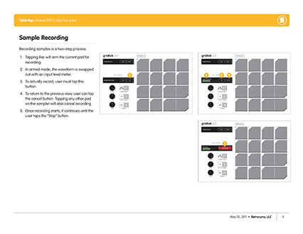 Gridlok wireframe excerpt