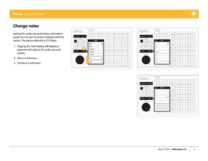 M8RX wireframe excerpt