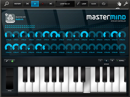 Mastermind Inter-app Controller visual design